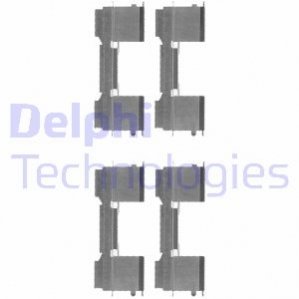 Монтажный набор тормозной колодки - Delphi LX0478 (фото 1)