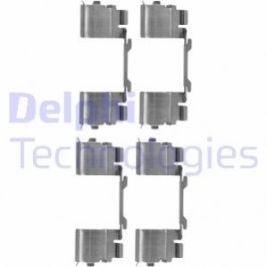 Гальмівні колодки (монтажний набір) Delphi LX0479 (фото 1)