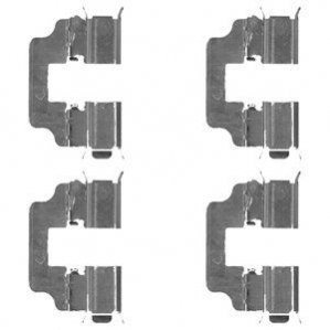 Тормозные колодки (монтажный набор) Delphi LX0493