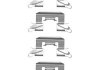 Тормозные колодки (монтажный набор) Delphi LX0507 (фото 1)
