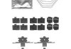Гальмівні колодки (монтажний набір) Delphi LX0521 (фото 1)