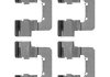 Гальмівні колодки (монтажний набір) Delphi LX0534 (фото 1)