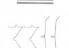 Монтажный набор тормозной колодки Delphi LX0627 (фото 1)