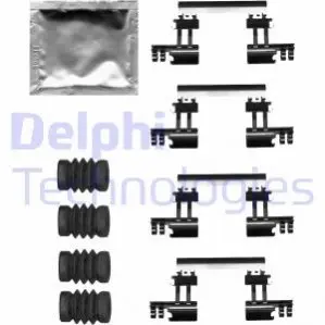Монтажний набір гальмівних колодок MAZDA 3, CX-3 OPEL CORSA E 1.2-2.2D 07.13 Delphi LX0679