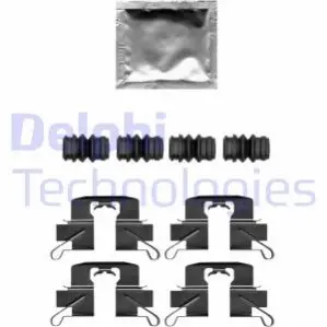 Монтажний набір гальмівних колодок MAZDA 2, CX-3, CX-5 PEUGEOT 3008 I 1.5-2.5 06.09 Delphi LX0696