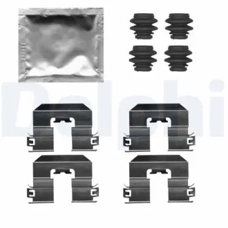Монтажний набір гальмівних колодок BMW 1 (F20) MINI (F55), (F56), (F57) 1.2-Electric 09.13 Delphi LX0729