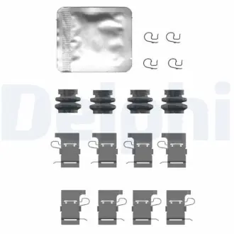 Монтажний набір гальмівних колодок LEXUS NX TOYOTA C-HR, CAMRY, COROLLA CROSS, RAV 4 V, YARIS CROSS VW T-ROC 1.0-3.5 07.14 Delphi LX0732