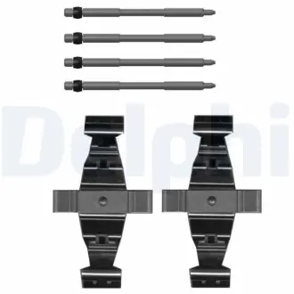 Монтажный набор тормозных колодок MERCEDES A (W176), CLA (C117), CLA SHOOTING BRAKE (X117), GLA (X156) 2.0 06.13-06.19 Delphi LX0749