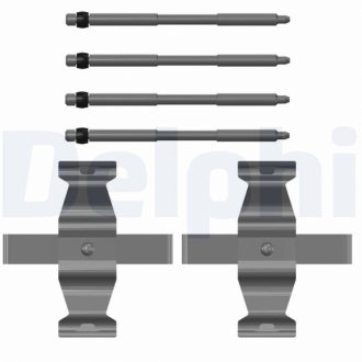 Планка супорта (переднього) прижимна (к-кт) BMW 3 (G20)/5 (G30)/7 (G11)/X7 (G07) 15- Delphi LX0782