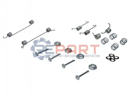 Монтажний набір гальмівної колодки (BENDIX) CITROEN AX, SAXO PEUGEOT 106 I, 106 II, 306 RENAULT MEGANE I, TWINGO I 1.0-1.6 07.86-03.07 Delphi LY1110