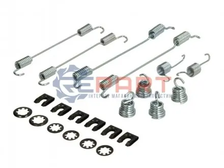 Комплект пружинок колодок ручника Citroen C3/Xsara/Peugeot 207/208/301/306/406 1.0-2.0 95- Delphi LY1111 Купити в Україні