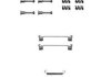 Ремкомплект барабанных колодок (тормозных) - Delphi LY1125