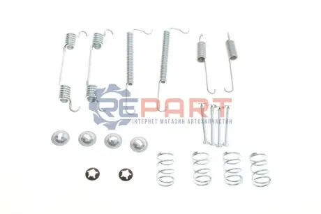 Комплект пружинок колодок ручника Opel Astra F/Ford Escort II 1.2-2.0 75-01 (Opel) Delphi LY1134 Купити в Україні