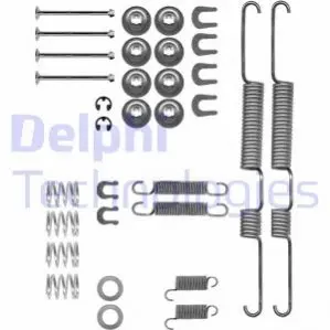 Монтажний набір гальмівної колодки (AKEBONO) TOYOTA 4 RUNNER I, 4 RUNNER II, HIACE IV, HILUX V, HILUX VI, LAND CRUISER, LAND CRUISER 100, LAND CRUISER PRADO, LITEACE VW TARO 1.5-4.2D 10.85-08.09 Delphi LY1191
