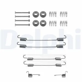 Монтажний набір гальмівної колодки (BENDIX/BOSCH) DS DS 3 MERCEDES CITAN (MPV), CITAN MIXTO (DOUBLE CABIN), CITAN/MINIVAN (W415) CITROEN C3 II, C3 III, C3 ORIGIN III 0.9-Electric 11.95 Delphi LY1225