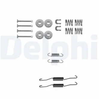 Монтажний набір гальмівної колодки (AKEBONO) TOYOTA YARIS, YARIS VERSO 1.0-1.5 04.99-11.05 Delphi LY1262