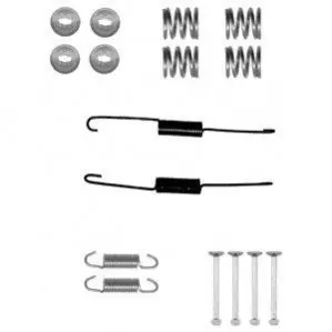 Монтажний набір гальмівної колодки (AKEBONO) TOYOTA HILUX IV, YARIS, YARIS / VIOS 1.0-2.4D 08.83-06.20 Delphi LY1353