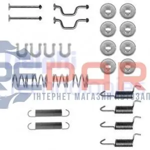 Комплект пружинок колодок ручника Lexus ES/RX/Toyota Avensis/Camry/Carina 85- Delphi LY1408 Купити в Україні