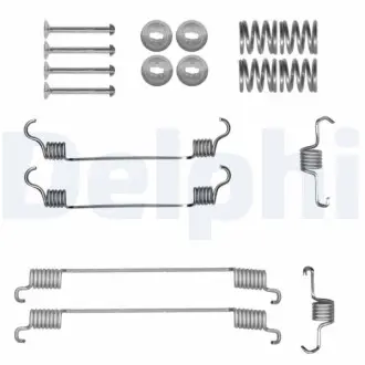 Монтажний набір гальмівної колодки FIAT SEDICI NISSAN QASHQAI +2, QASHQAI I SUZUKI SX4 1.5-2.0D 06.06 Delphi LY1429