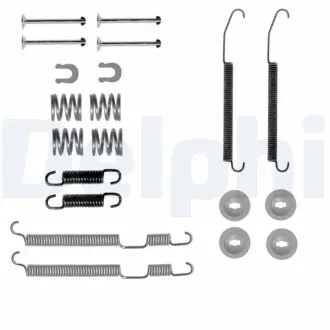 Монтажний набір гальмівної колодки (AKEBONO) SUBARU FORESTER, IMPREZA, LEGACY I, LEGACY II, LEGACY OUTBACK 1.5-2.5 01.89-10.12 Delphi LY1440
