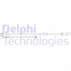 Датчик зносу гальмівних колодок передн MINI (F55), (F56), (F57) 1.2-Electric 09.13 Delphi LZ0275