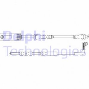 CZUJNIK ZUZYCIA KLOCKOW BMW X1 E84 09- Delphi LZ0289