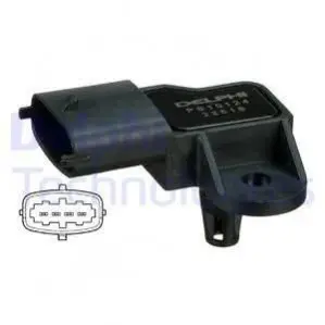Датчик давления впускного коллектора OPEL CORSA 01- Delphi PS10124