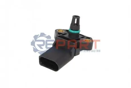 Датчик тиску у впускному колекторі (4 pin) AUDI A2 VW BORA, BORA I, GOLF IV 1.6 01.02-06.06 Delphi PS10160 Купити в Україні