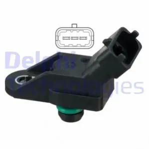 Датчик тиску у впускному колекторі (3 pin) OPEL ASTRA G, OMEGA B, VECTRA B, VECTRA C, VECTRA C GTS, ZAFIRA A 2.0D/2.2D 06.97-08.06 Delphi PS10179 Купити в Україні