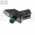 Датчик тиску у впускному колекторі (3 pin) CITROEN BERLINGO, EVASION, SAXO, XANTIA, XM, XSARA, ZX FIAT ULYSSE LANCIA ZETA PEUGEOT 106 II, 206, 306, 406, 605, 806, PARTNER 1.1-3.0 06.89-12.15 Delphi (PS2008112B1) зображення 1