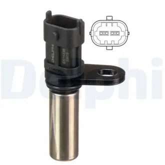 Датчик положення колінчастого вала HYUNDAI EQUUS / CENTENNIAL, GENESIS, GRANDEUR, IX55, SONATA V KIA BORREGO, SORENTO I 3.3/3.8 01.05 Delphi SS11336 Купити в Україні
