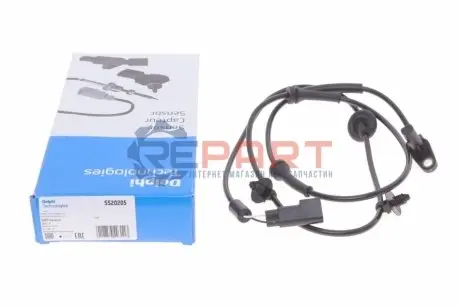 Датчик ABS (передній) Ford Transit 2.2-3.2TDCi 06- Delphi SS20205 Купити в Україні