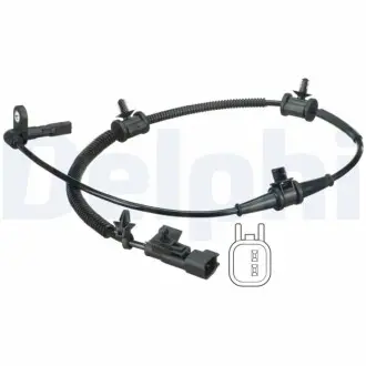 Датчик ABS передн Лів/Прав CHEVROLET MALIBU 2.0D/2.4 01.12 Delphi SS20358