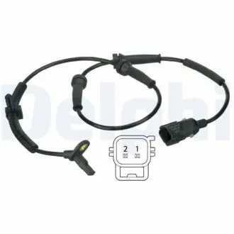 Датчик ABS передн Лів/Прав LAND ROVER FREELANDER 2 2.0/2.2D/3.2 10.06-10.14 Delphi SS20372