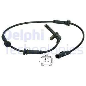 Датчик ABS передн Лів/Прав RENAULT CAPTUR I, CLIO IV, ZOE 0.9-Electric 06.12 Delphi SS20473