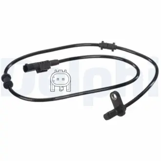 Датчик ABS задн Лів/Прав MERCEDES SL (R129), SL (R230), SLR (R199) 3.0-6.2 03.00 Delphi SS20497