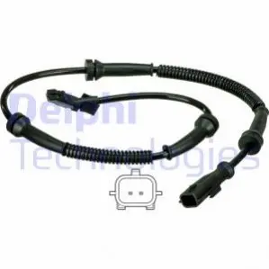 Датчик ABS передн Лів/Прав NISSAN PRIMASTAR OPEL VIVARO A RENAULT TRAFIC II 1.9D-2.5D 02.01 Delphi SS20572 Купити в Україні
