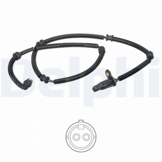 Датчик ABS задн Delphi SS20575