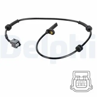 Датчик ABS передн Лів/Прав NISSAN QASHQAI II RENAULT KADJAR 1.2-2.0 11.13 Delphi SS20774