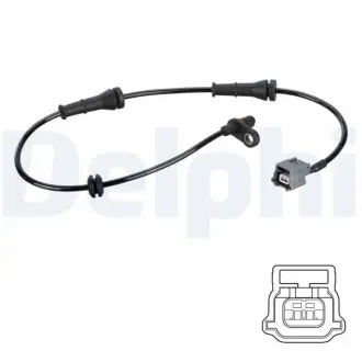 Датчик ABS задн Прав NISSAN JUKE 1.2/1.5D/1.6 06.10-12.19 Delphi SS20823
