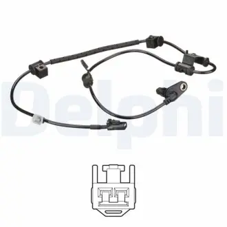 Датчик ABS передн Прав KIA SPORTAGE III 1.6-2.0D 06.10-12.16 Delphi SS21039
