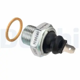 Датчик тиску масла (0,15Бар, 1 pin, чорн) SEAT AROSA VW LUPO I 1.0 10.98-01.01 Delphi SW90036