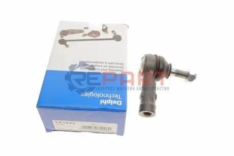 Наконечник тяги рульової Volvo 440 86-96 Delphi TA1243 Купити в Україні