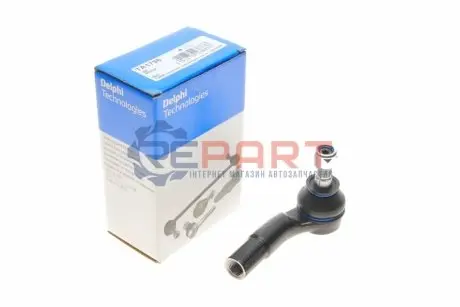 Фото Наконечник тяги рульової (R) Audi A2 00-05/Seat Ibiza/Skoda Fabia 99-14/Roomster 06-15/VW Polo 01- Delphi (TA1796) зображення 1