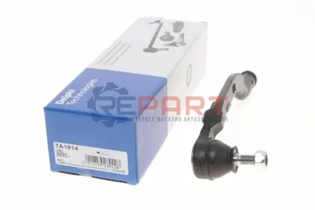 Наконечник тяги рульової (L) Renault Trafic II/III/Laguna II/Opel Vivaro A/B/Nissan Primastar 01- Delphi TA1814 Купити в Україні