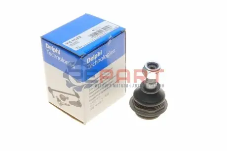Опора кульова (передня/знизу) Citroen Berlingo/Peugeot Partner 1.4-2.0HDi 08- Delphi TC1022 Купити в Україні