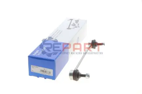 Фото 1 — Тяга стабілізатора (заднього) Ford Mondeo III 00-07 (L=253.5mm) Delphi (TC1171) Фото Тяга стабілізатора (заднього) Ford Mondeo III 00-07 (L=253.5mm) Delphi (TC1171) зображення 1