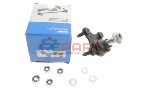 Опора кульова (передня/знизу/L) Skoda Octavia/SuperB/Kodiaq/VW Golf/Touran/Tiguan 15-/Passat 05- Delphi TC1731 Купити в Україні