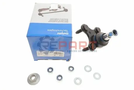 Опора кульова (передня/знизу/R) Skoda Octavia/SuperB/Kodiaq/VW Golf/Touran/Tiguan 15-/Passat 05- Delphi TC1732 Купити в Україні