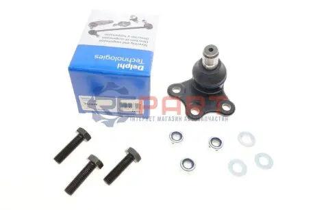 Опора кульова (передня/знизу) Citroen C3 09-/C4 14-/C-Elysse/Peugeot 208/301/2008 12- (d=18mm) Delphi TC2426 Купити в Україні